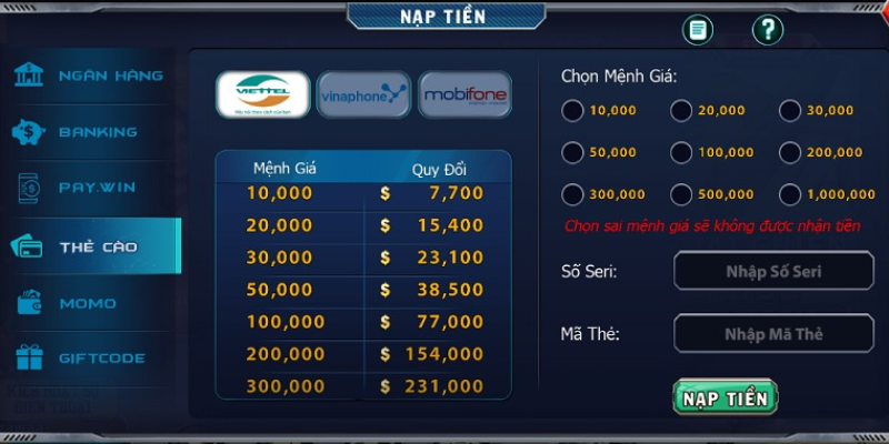 Game B52CLUB được yêu thích tại Việt Nam nhờ uy tín 7 Nạp và rút tiền B52CLUB